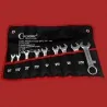 set of 9 US extra short wrench from 1/4 to 3/4 inch