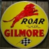 plaque roar with gilmore 60cm tole deco garage lion usa pub