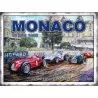 Grand Prix Monaco plaque 13 May 1956 Tole Deco Garage Pub