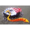 patch aigle usa banderole eagle usa ecusson thermocollant