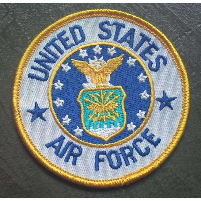 patch US air force united states thermo-adhesive patch