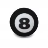 Antenna Ball 8 Ball Billiard Ball Black Universal Auto Deco Antenna