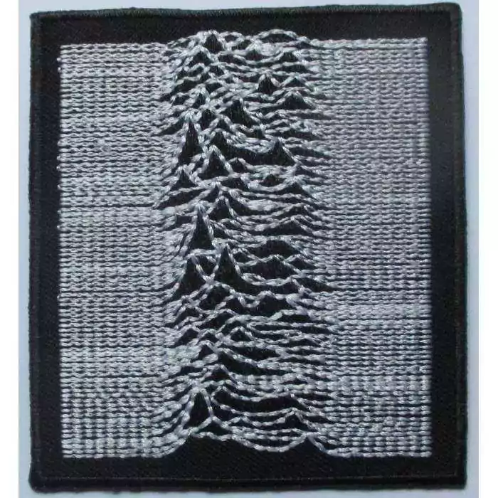 patch joy division pochette disque 7.5cm ecusson thermocollant fan rock roll