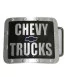 Belt buckle chevy truck black chevrolet pick up man